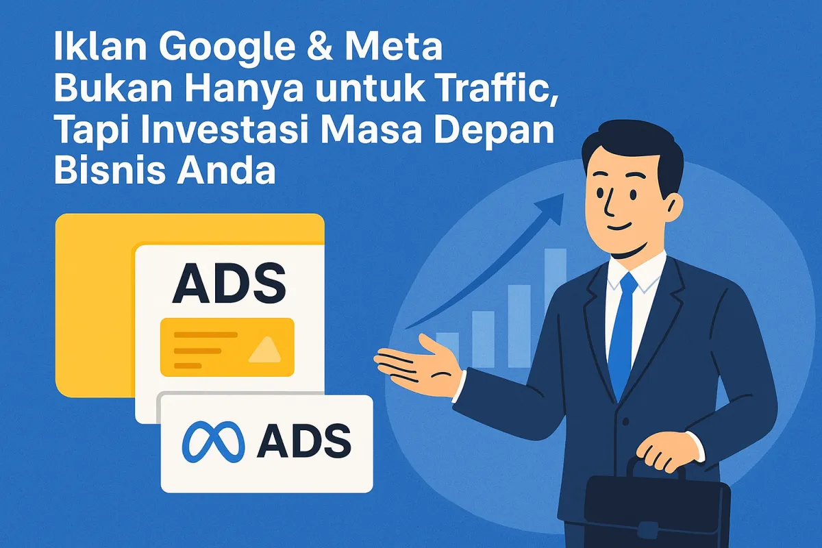 Iklan Google & Meta Bukan Hanya untuk Traffic, Tapi Investasi Masa Depan Bisnis Anda