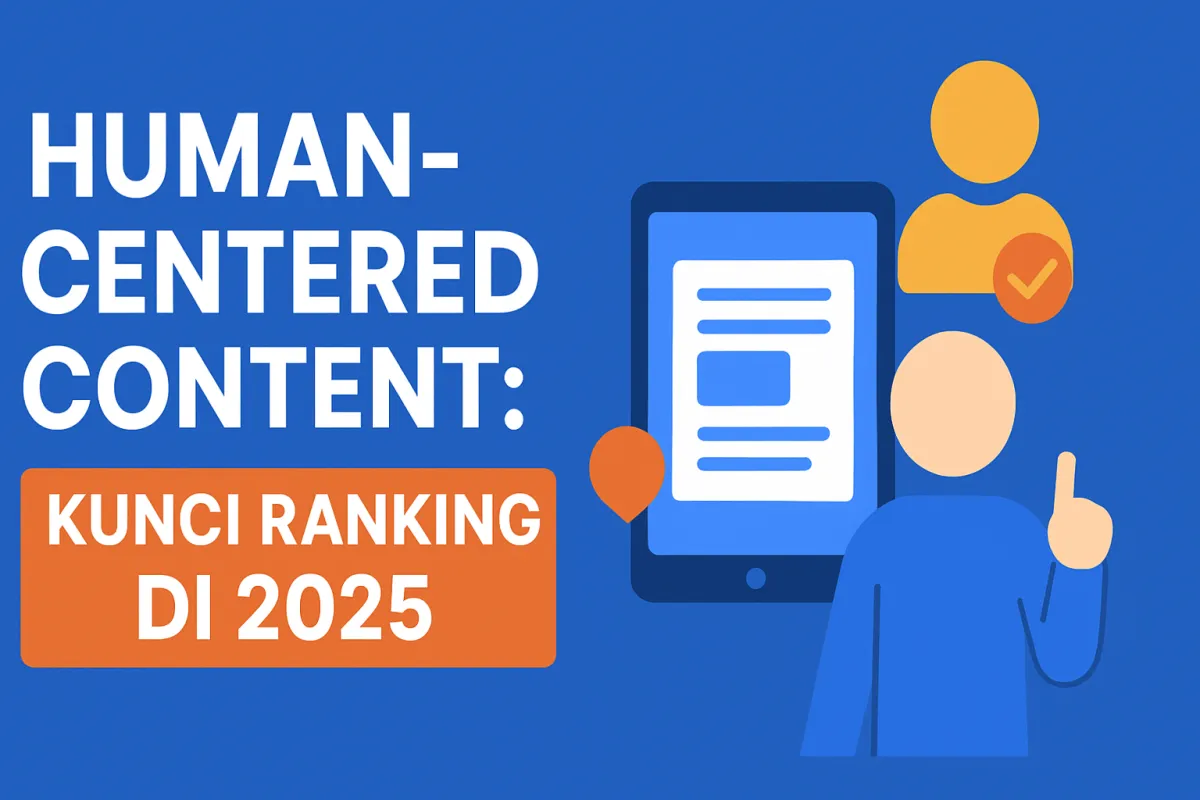 Human-Centered Content: Kunci Ranking di 2025