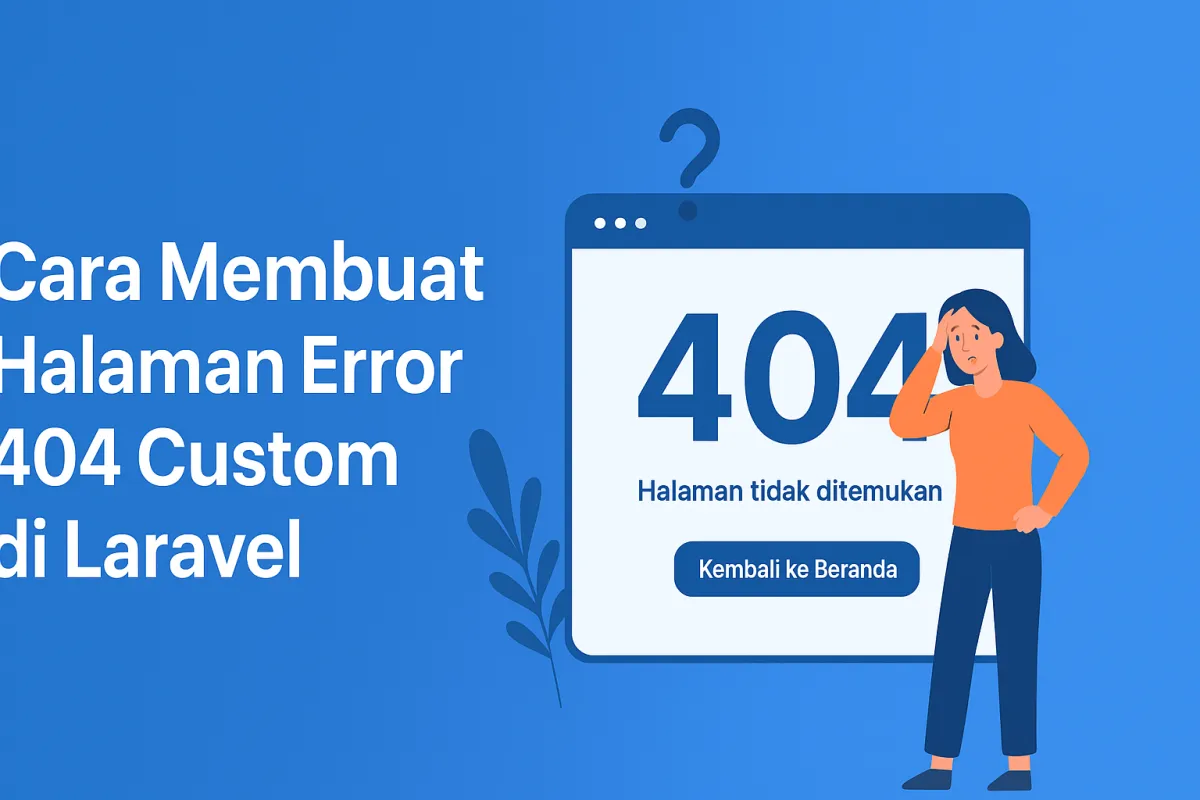 Cara Buat Custom Page Error 404 di Laravel 12