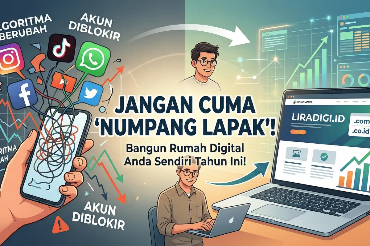 Jangan Cuma 'Numpang Lapak'! Ini Alasan Bisnis Anda Wajib Punya Website Sendiri Tahun Ini